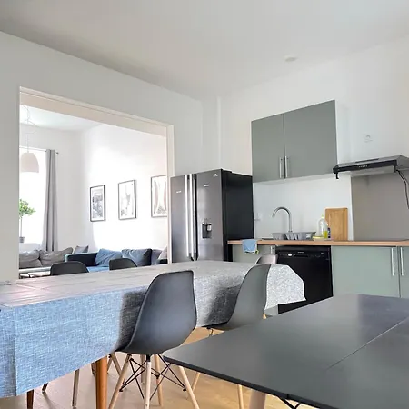 Vendégház Les Arts 6 Sdb Privatif 2 Eme Etage Roubaix